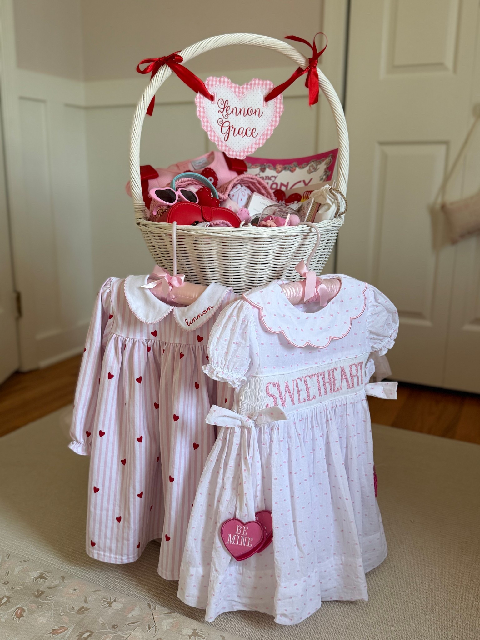 Toddler girl Valentine’s Day basket ideas 

#LTKValentine #LTKKids #LTKBaby