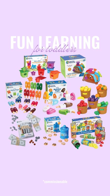 Fun, learning toys for toddlers!! 

#LTKKids #LTKBaby #LTKFamily