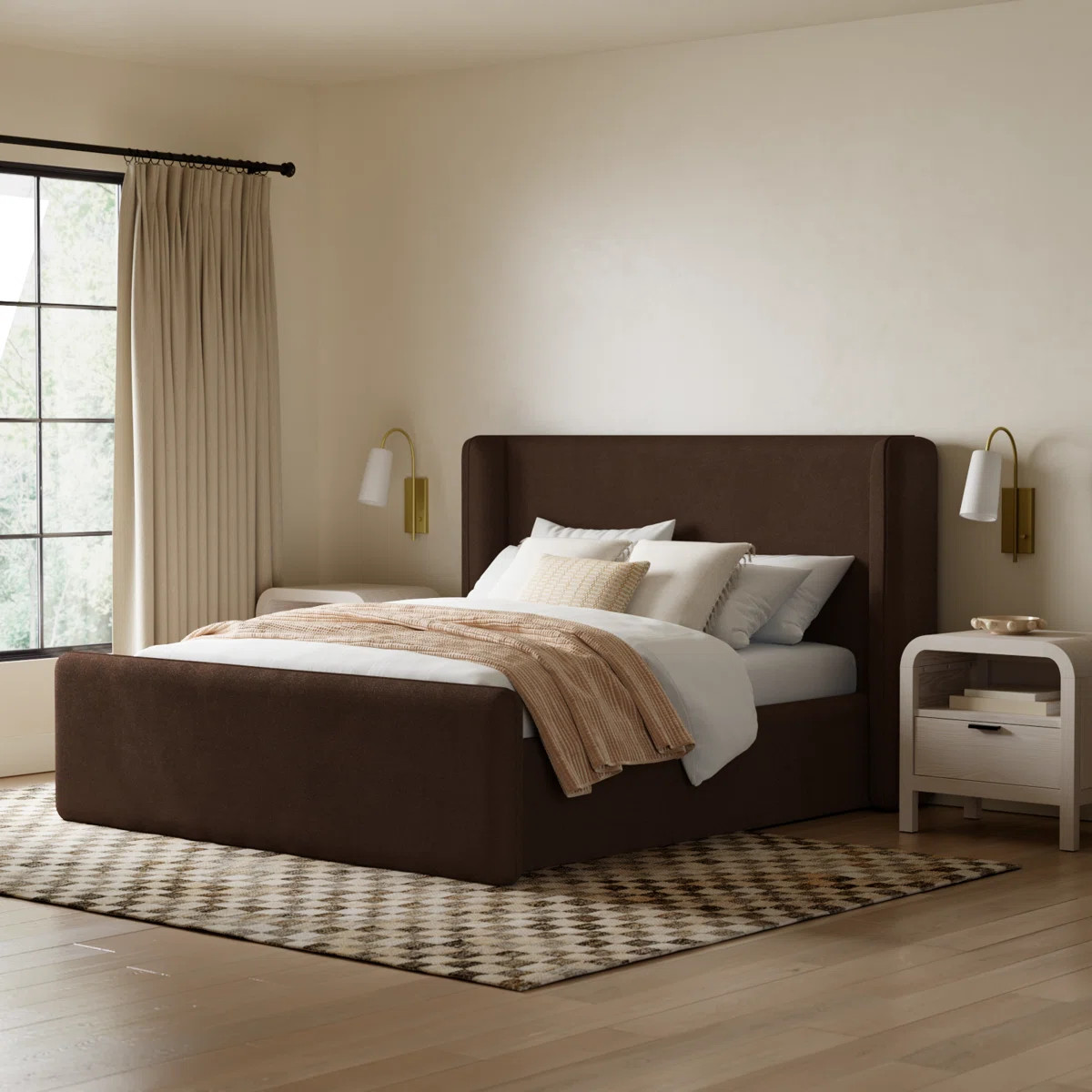 Aelin Upholstered Platform Bed | Wayfair North America