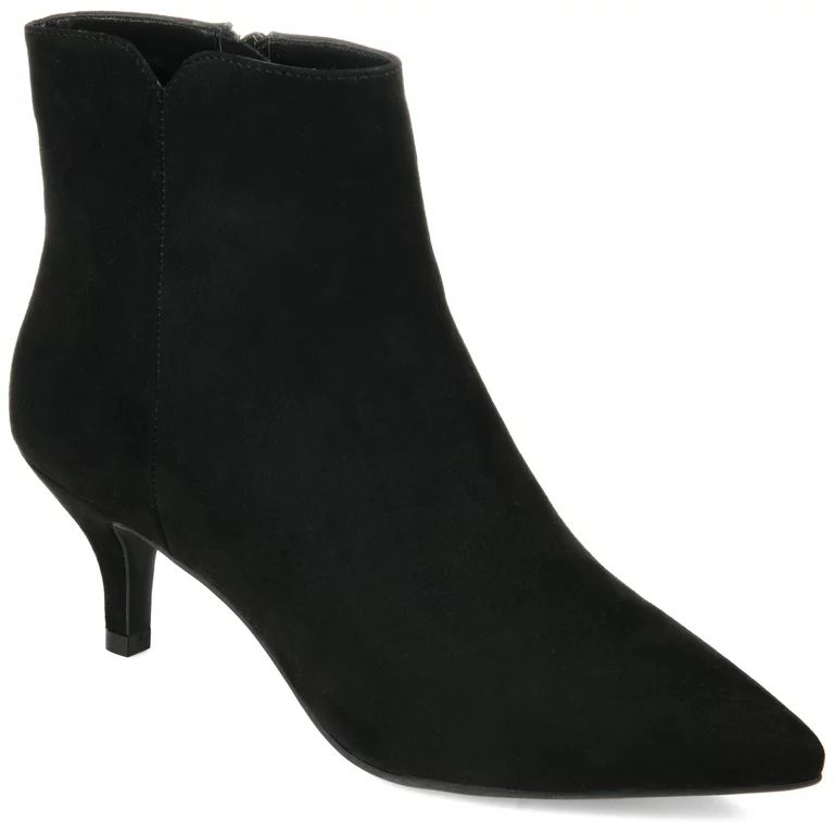 Brinley Co. Womens Pointed Toe Heeled Bootie | Walmart (US)