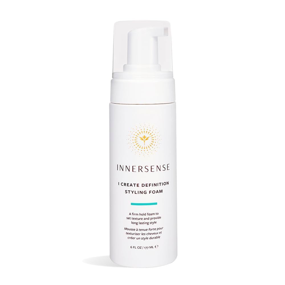 INNERSENSE Organic Beauty - Natural I Create Definition Styling Foam | Clean Haircare For Long-La... | Amazon (US)