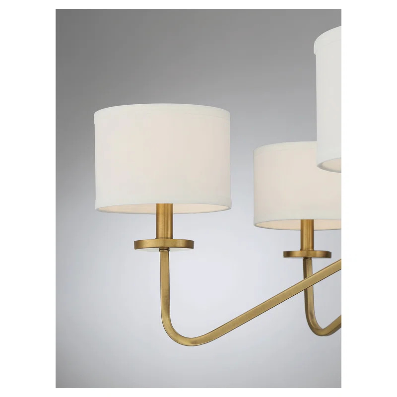 Three Posts™ Loudoun 6 - Light Shaded Classic Chandelier & Reviews | Wayfair | Wayfair North America
