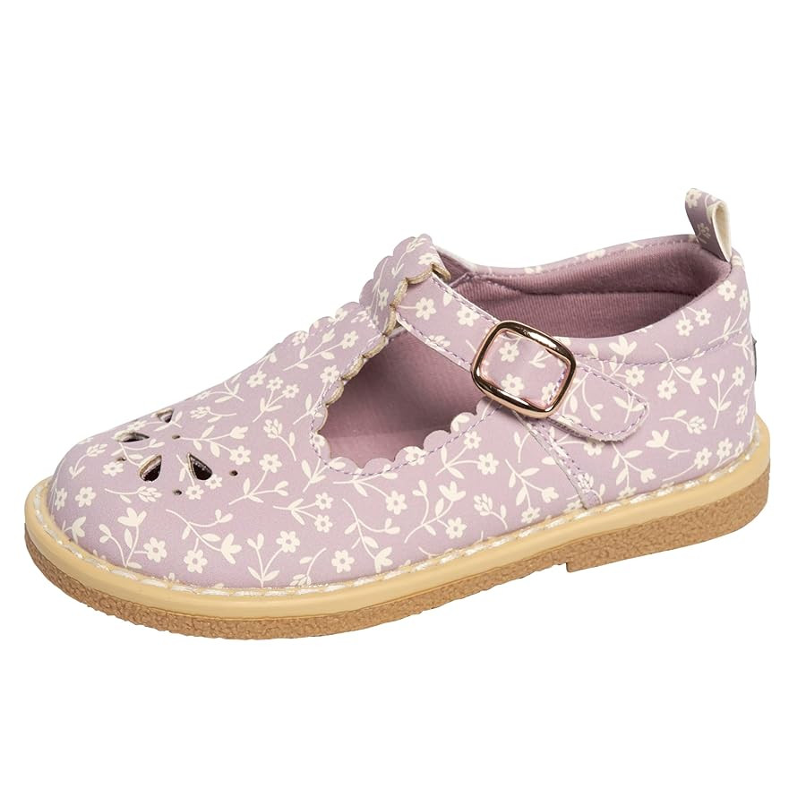 Modern Moments by Gerber Toddler Girls' T-Strap Mary Jane Flat | Amazon (US)