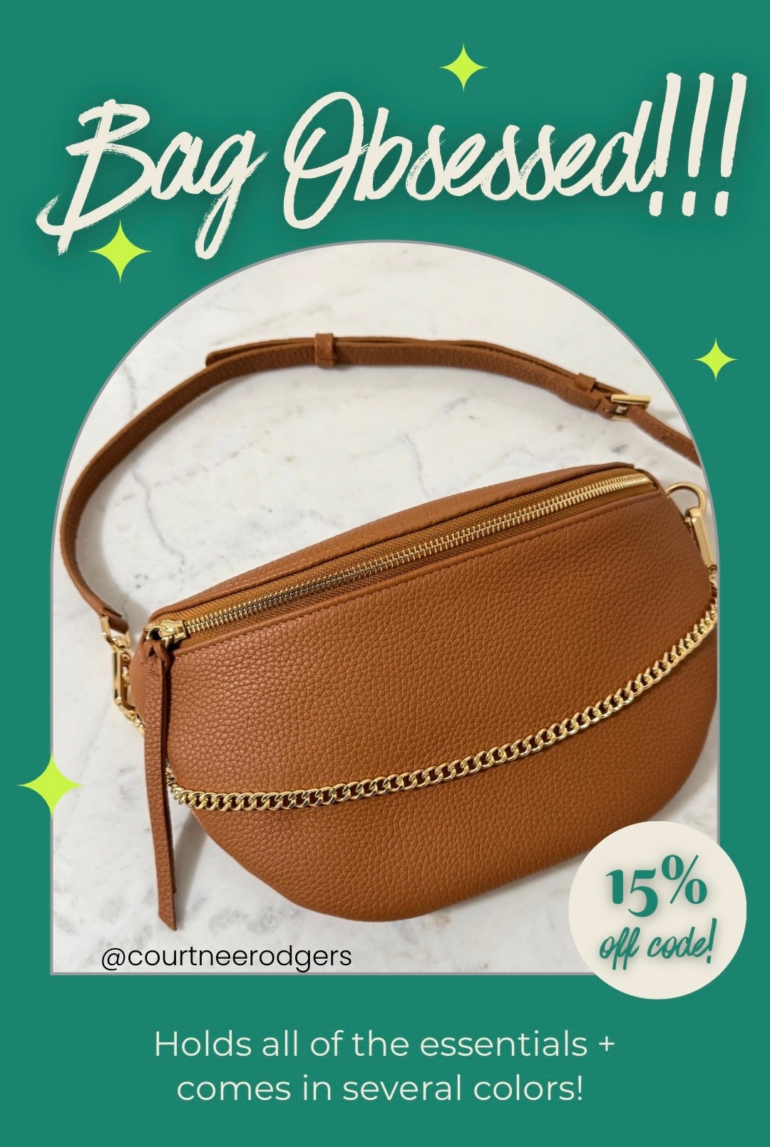 The most stunning belt bag! 🤎 Perfect for year round! Love the gold chain and buttery pebbled leather! Code: LTK15 for 15% OFF ❤️

Gigi New York, belt bag, summer outfits 

#LTKootd #LTKFestival #LTKSpringSale