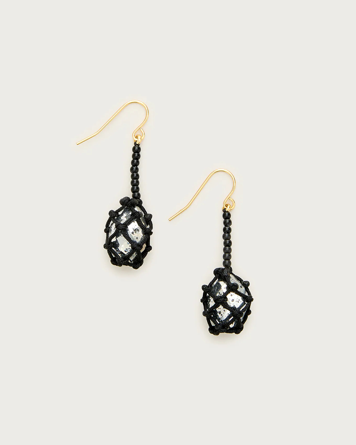 Crystal net earrings | J. Crew US