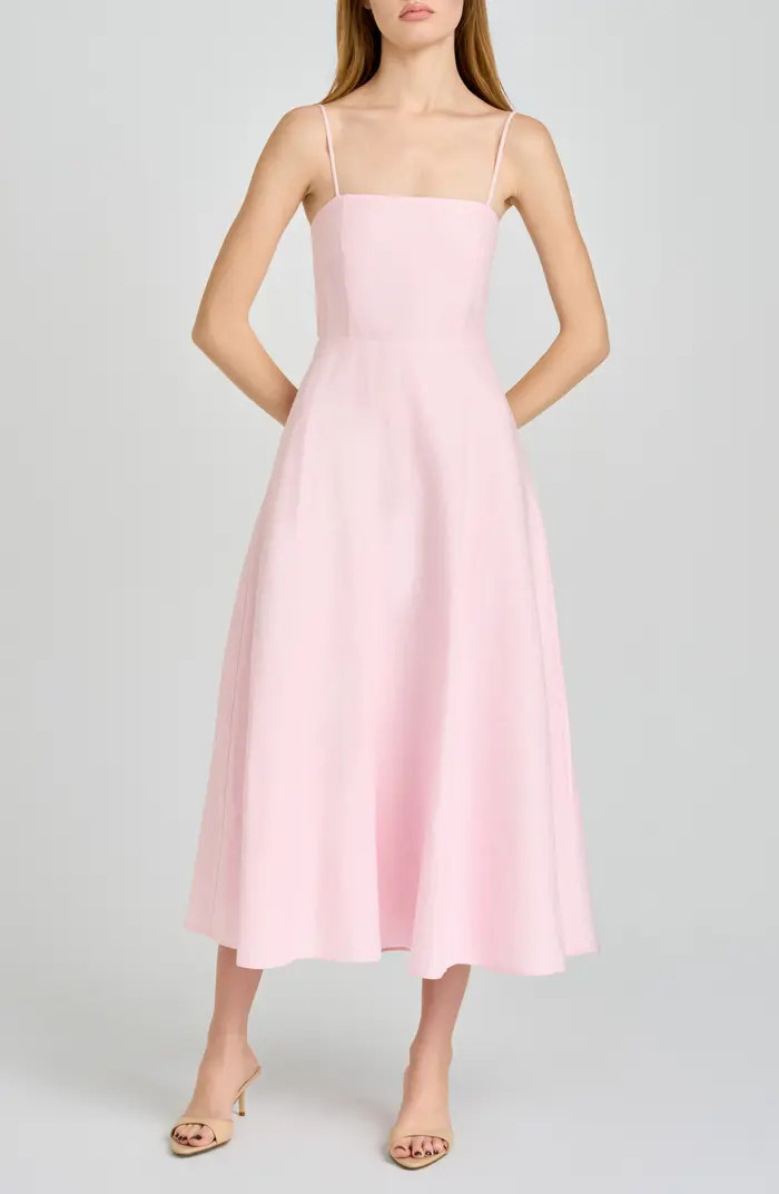 x Styled by COCO! Josefina Linen Blend Dress | Nordstrom