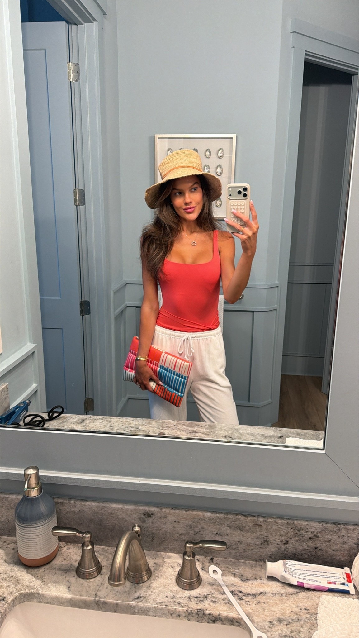 Fav summer hat, one piece swimsuit & white pants! One piece is from Hutch Design and they are not on LTK. But the name of the suit is: Cyndi one piece

#LTKgrwm #LTKootd #LTKSeasonal