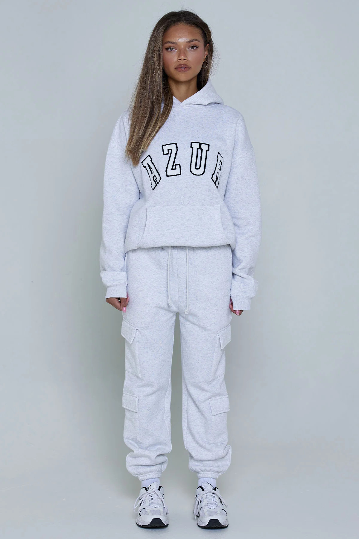 CLOUD HOODIE - HEATHERED GREY - AZUR | Azur Fit