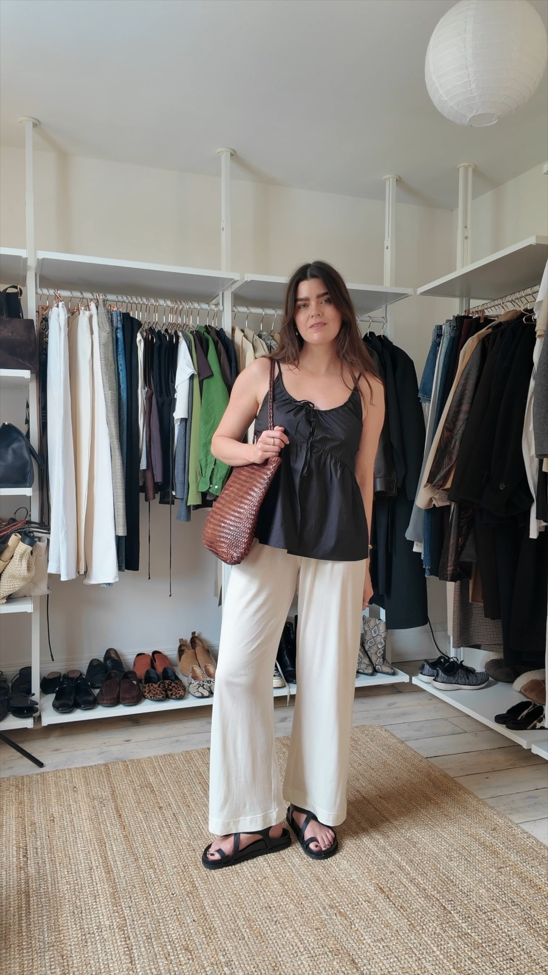 
The outfit I can’t stop wearing lately—an easy black gathered top, relaxed cream trousers, and simple sandals. Effortless, wearable, and ideal for warm summer days.

You can find more style content over on my Substack ’The Wardrobe Edit’


#LTKstyletip #LTKsummer