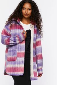 Oversized Plaid Longline Coat | Forever 21 (US)