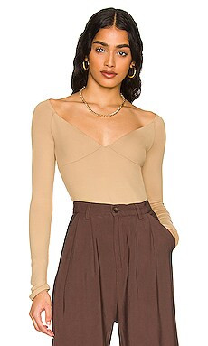 ALIX NYC Jansen Bodysuit in Khaki from Revolve.com | Revolve Clothing (Global)