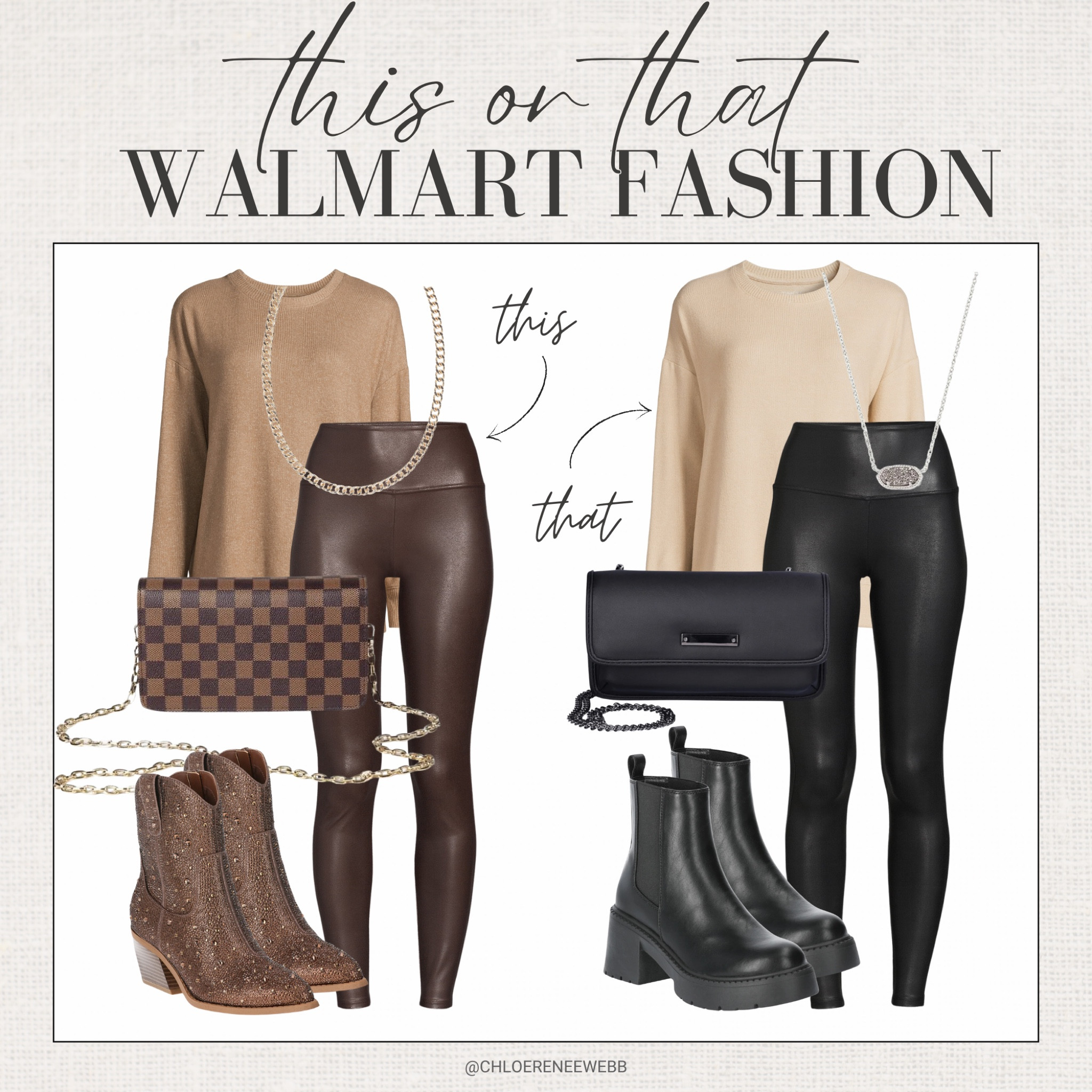 fall outfits from Walmart, tunic sweaters Walmart, faux leather leggings, brown faux leather leggings, black faux leather leggings, brown cowboy boots, black lug boots, Walmart fall fashion, trendy fall outfits Walmart, cozy tunic sweater outfits, faux leather leggings fall, fall boots Walmart, fall accessories Walmart, Walmart fashion 2024, stylish fall outfits, Walmart fall wardrobe, affordable fall fashion, fall outfit inspiration Walmart