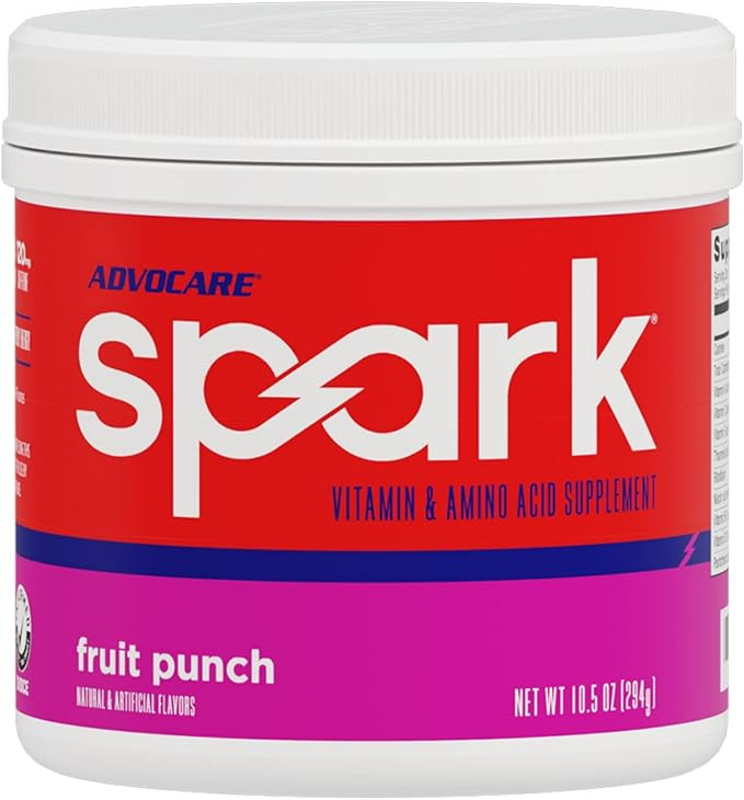 AdvoCare Spark Vitamin & Amino Acid Supplement - Focus & Energy Drink Powder Mix with Vitamin A, ... | Amazon (US)