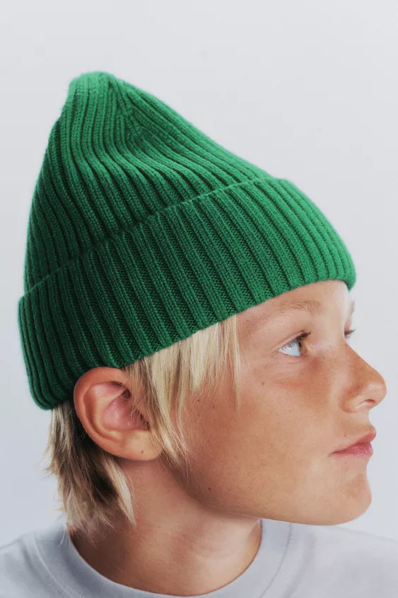 PLAIN KNIT BEANIE | Zara UK