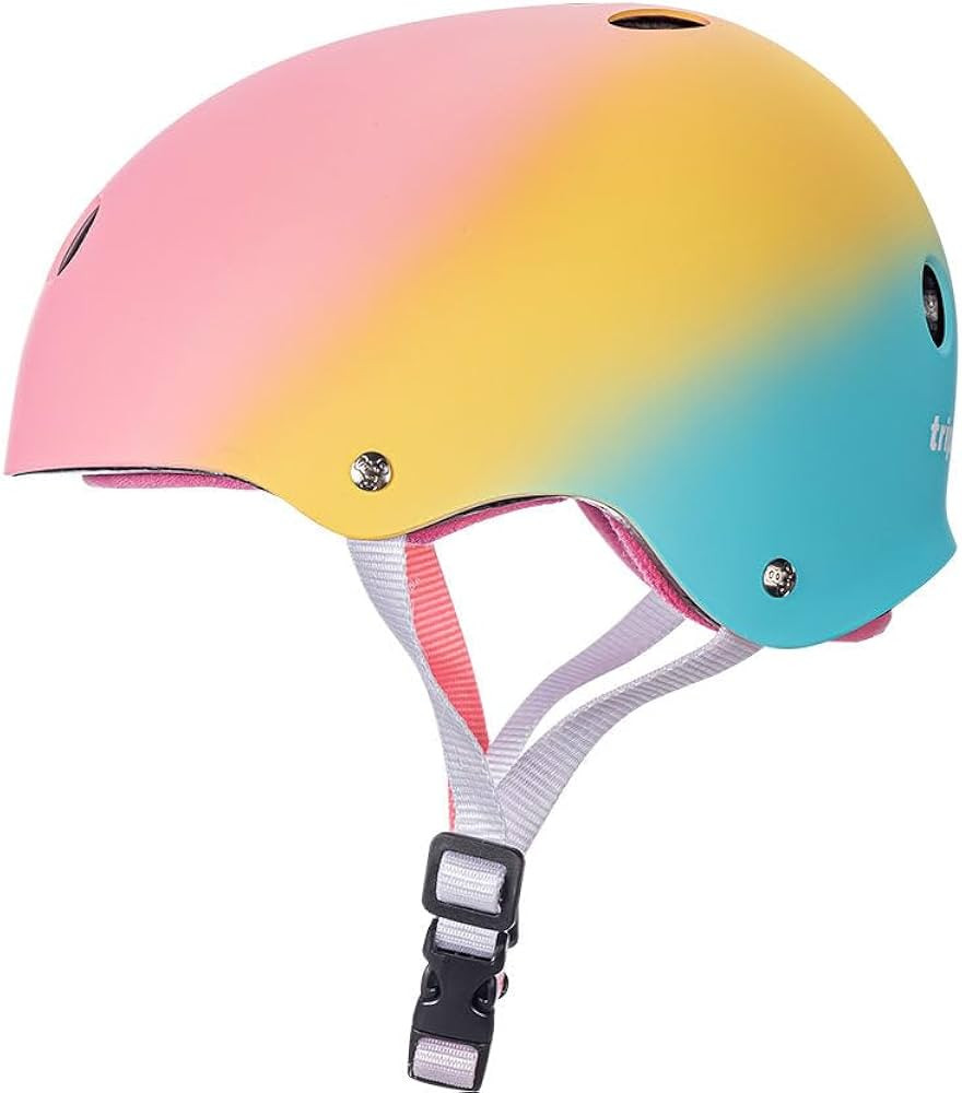 Triple Eight Certified Sweatsaver Helmet for Skateboarding, BMX, Roller Derby, Roller Skating, In... | Amazon (US)