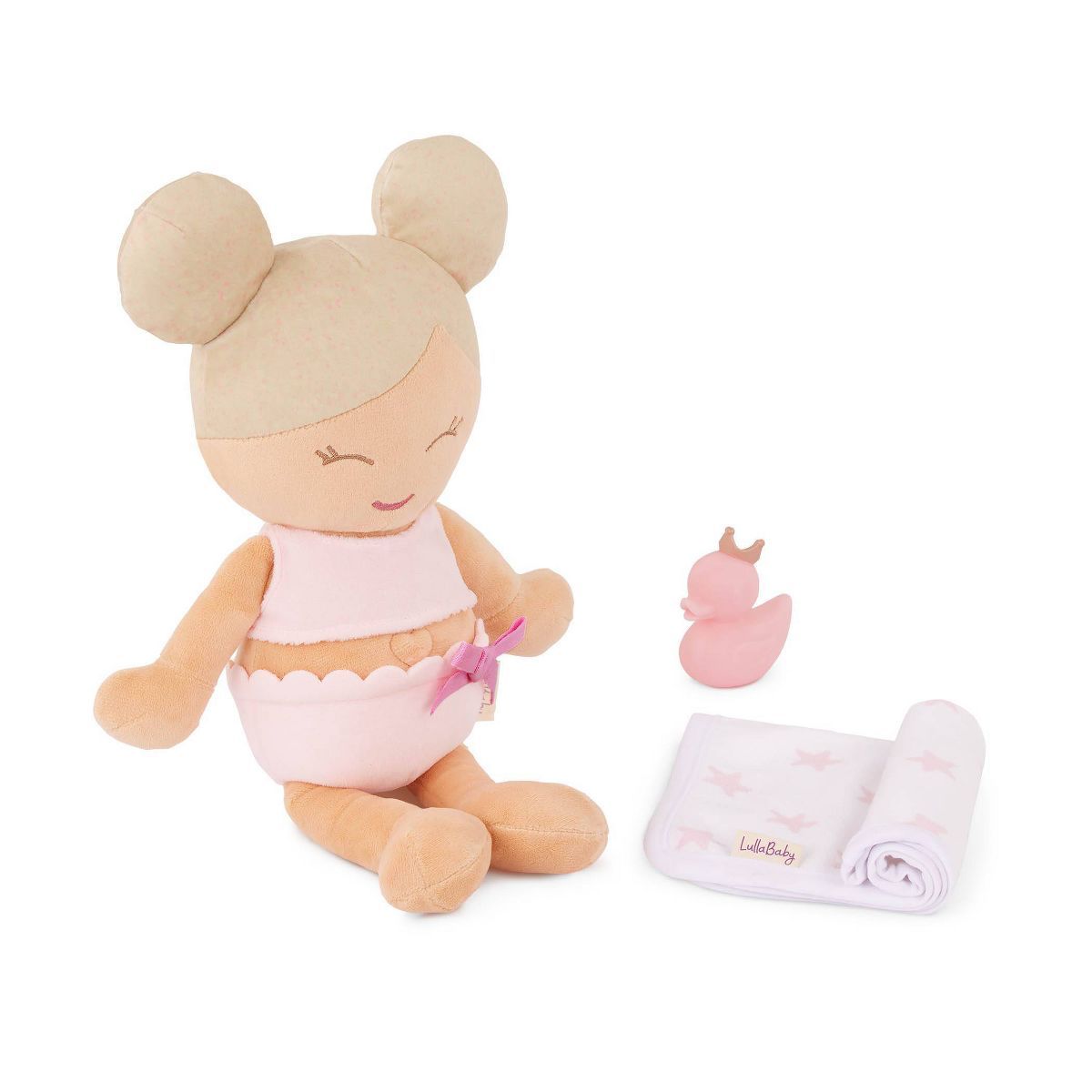 LullaBaby Bath Plush Doll for Real Water Play - Blonde Hair | Target