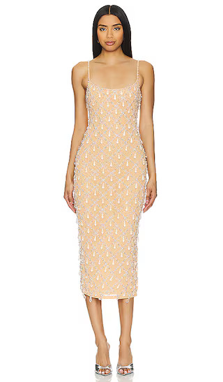 Calliope Dress in Nude | Revolve Clothing (Global)