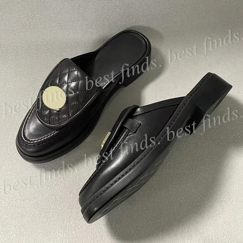 (Premium Version) Fashion Leather/Canvas Slippers Women's Loafers Casual Leather Shoes | DHGate