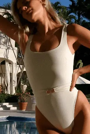Isola Bella One Piece - Ivory | Away That Day