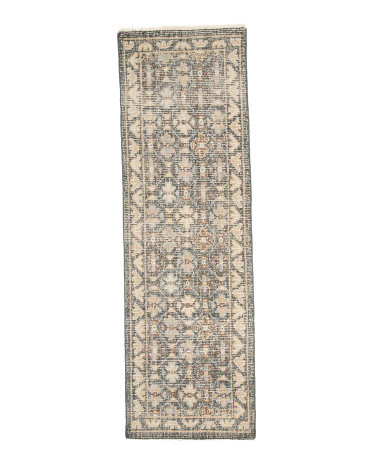 2x8 Hand Tufted Wool Blend Runner | TJ Maxx