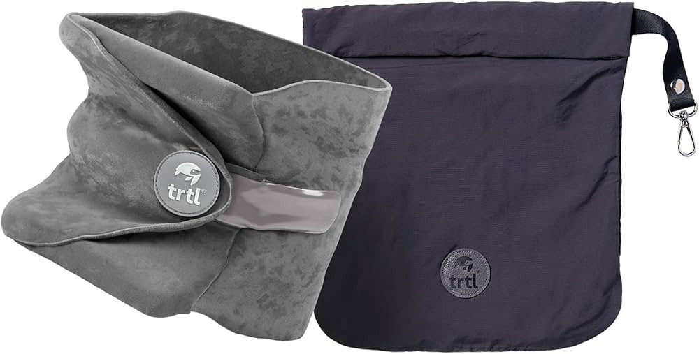 trtl Travel and Airplane Pillow - Real Sleeping Experience on Long Flights - Neck and Shoulder Su... | Amazon (US)