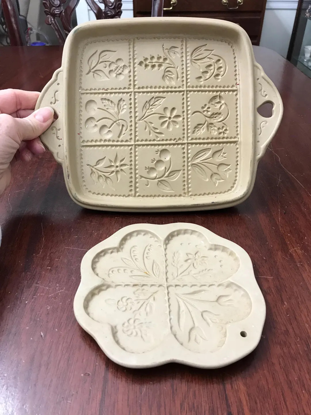 Two Vtg New Brown Bag Cookie Art Molds 1988 & 1994 | Etsy (US)