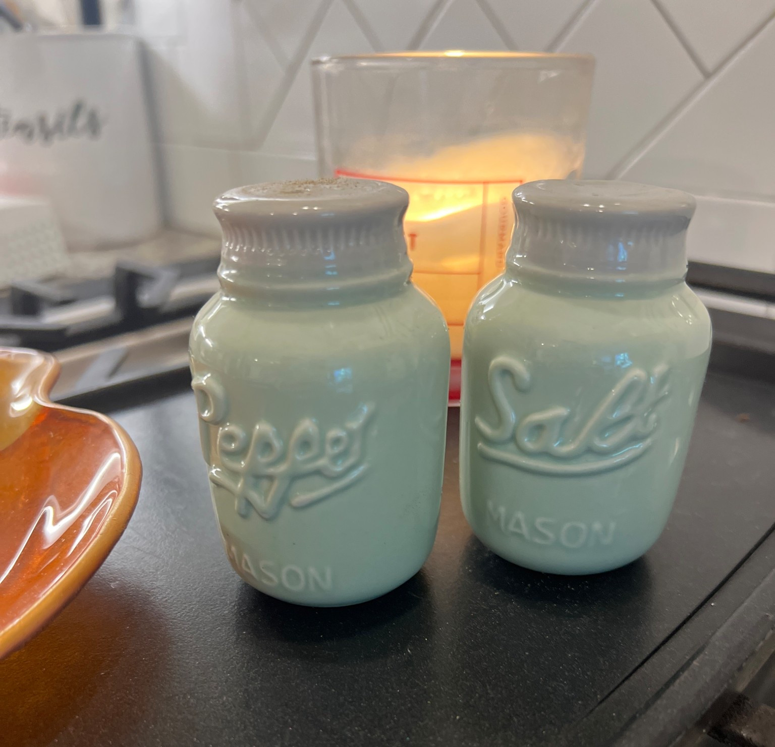 These vintage Mason Jar salt and pepper shakers just make me happy 🧂 

#LTKFindsUnder50 #LTKGiftGuide #LTKHome