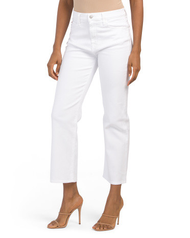 Noa Mid Rise Straight Cropped Jeans | TJ Maxx