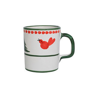 VIETRI Uccello Rosso Mug & Reviews - Dinnerware - Dining - Macy's | Macys (US)