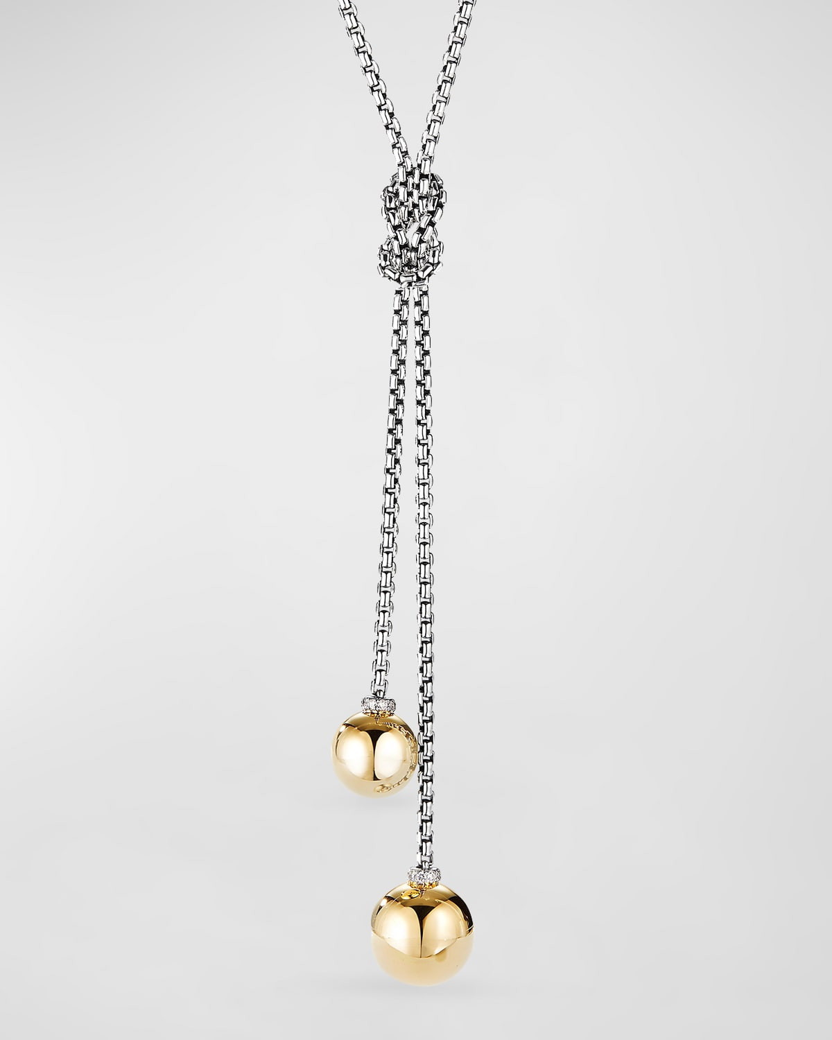 Solari Necklace with Sterling Silver and 18K Gold | Neiman Marcus