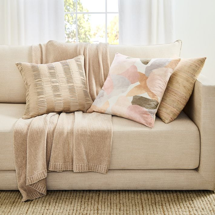 Pleated Textures Pillow Cover Set | West Elm (US)