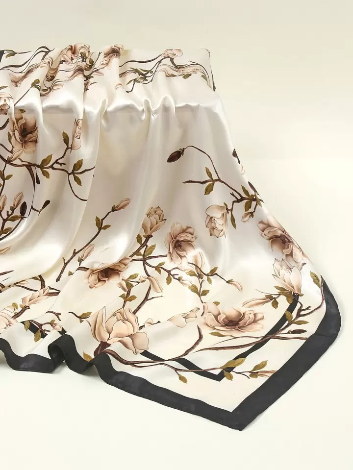 Flower Print Scarf | SHEIN