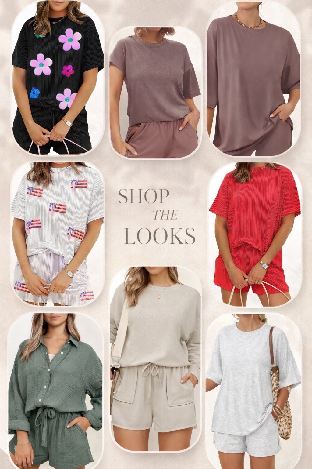 Short sets on sale and budget friendly for spring and summer 

#LTKSpringSale #LTKSaleAlert #LTKSeasonal