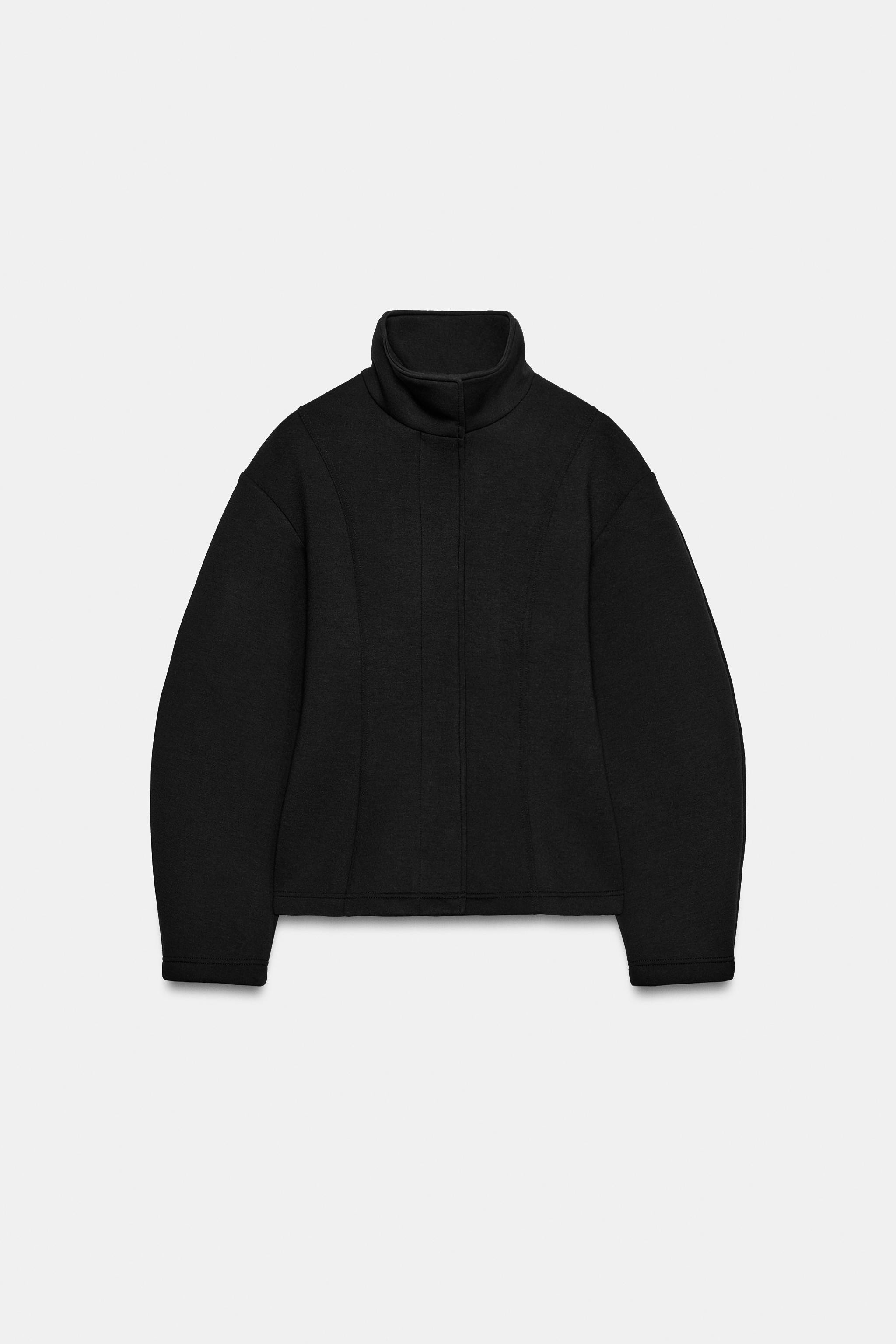 STAND-UP COLLAR JACKET | Zara US