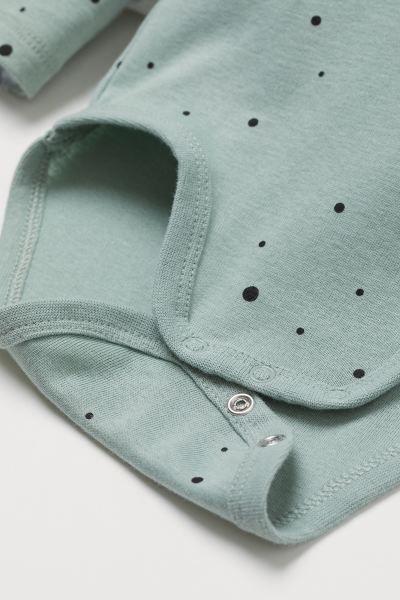 5-pack Long-sleeved Bodysuits | H&M (US + CA)