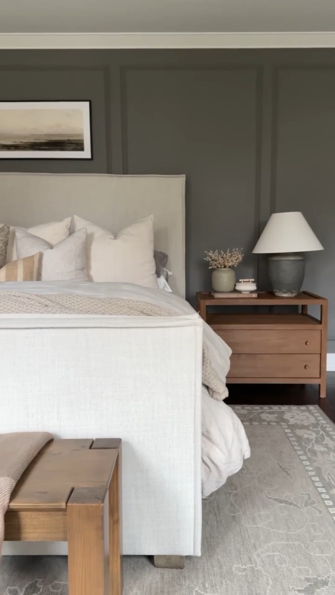 Our primary bedroom bed is almost 50% off right now !! A timeless and organic piece that I absolutely love. I would buy this piece at full price any day—amazing quality, upholstery, and an even better price! 

#LTKHome #LTKSaleAlert