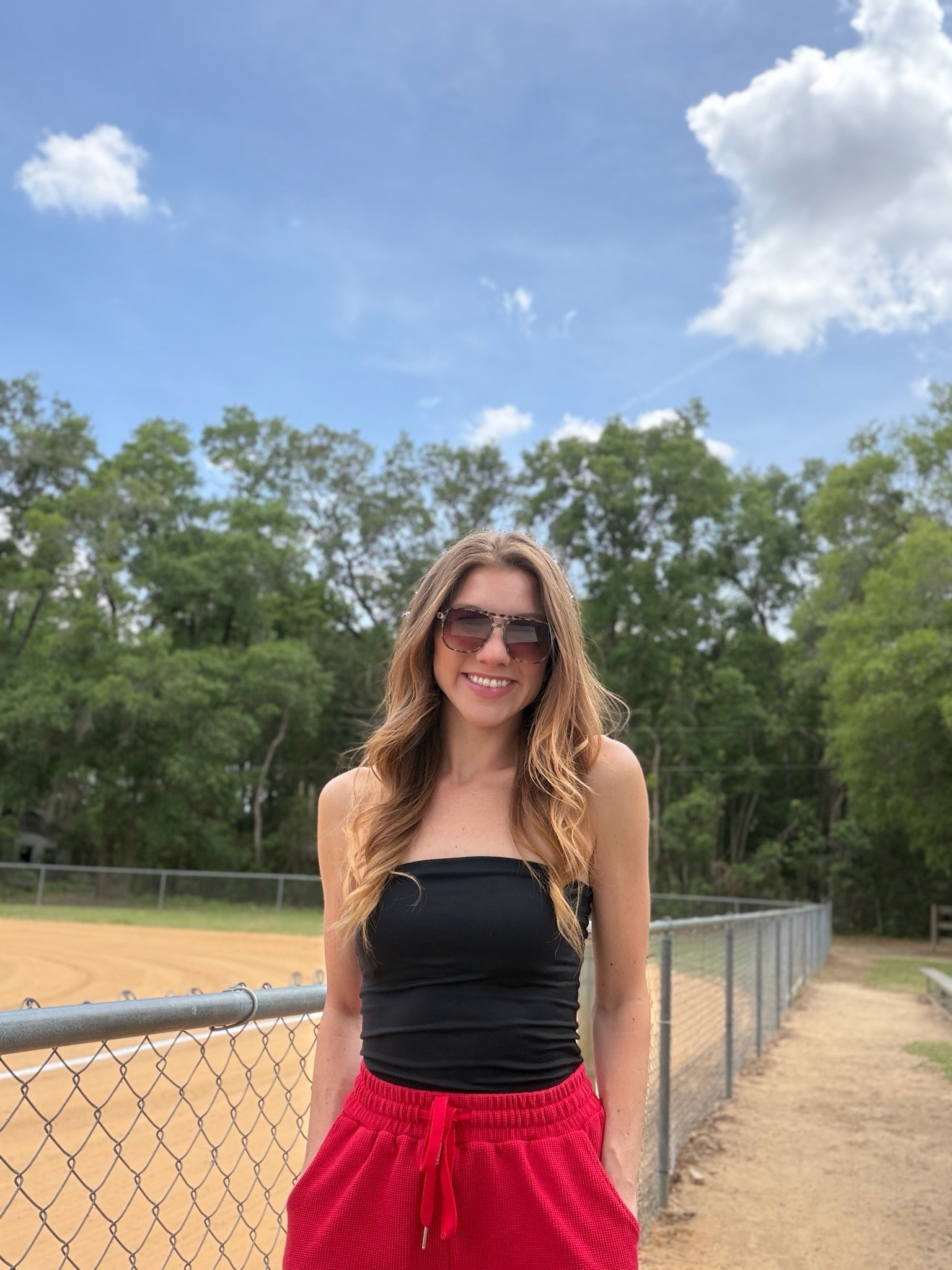 Baseball mama outfit!