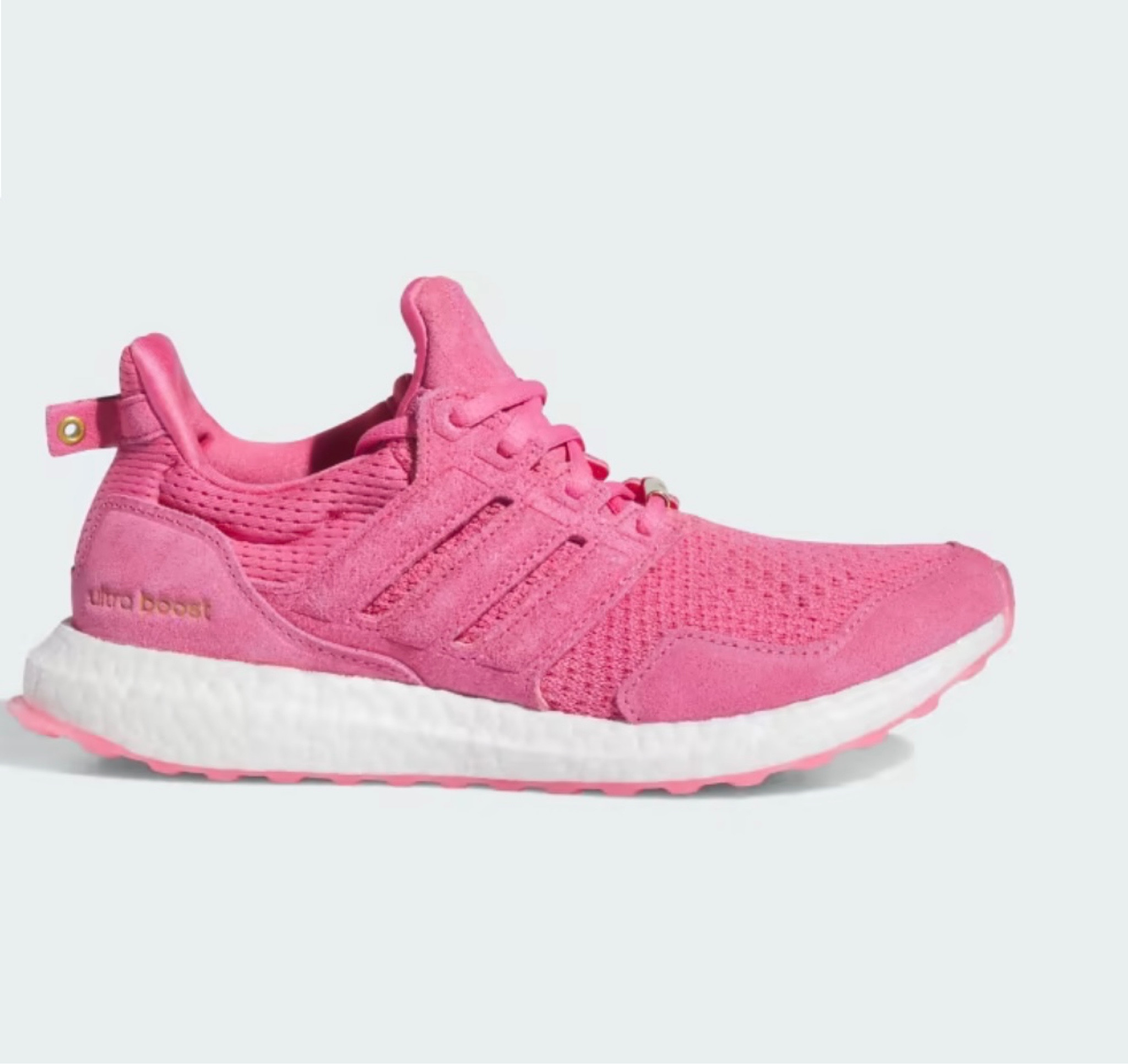 LOVE Adidas Ultraboosts! And this color… 🤌🏻 chef’s kiss. Pink sneakers! Perfect. 

#LTKshoecrush #LTKfindsunder100 #LTKsalealert
