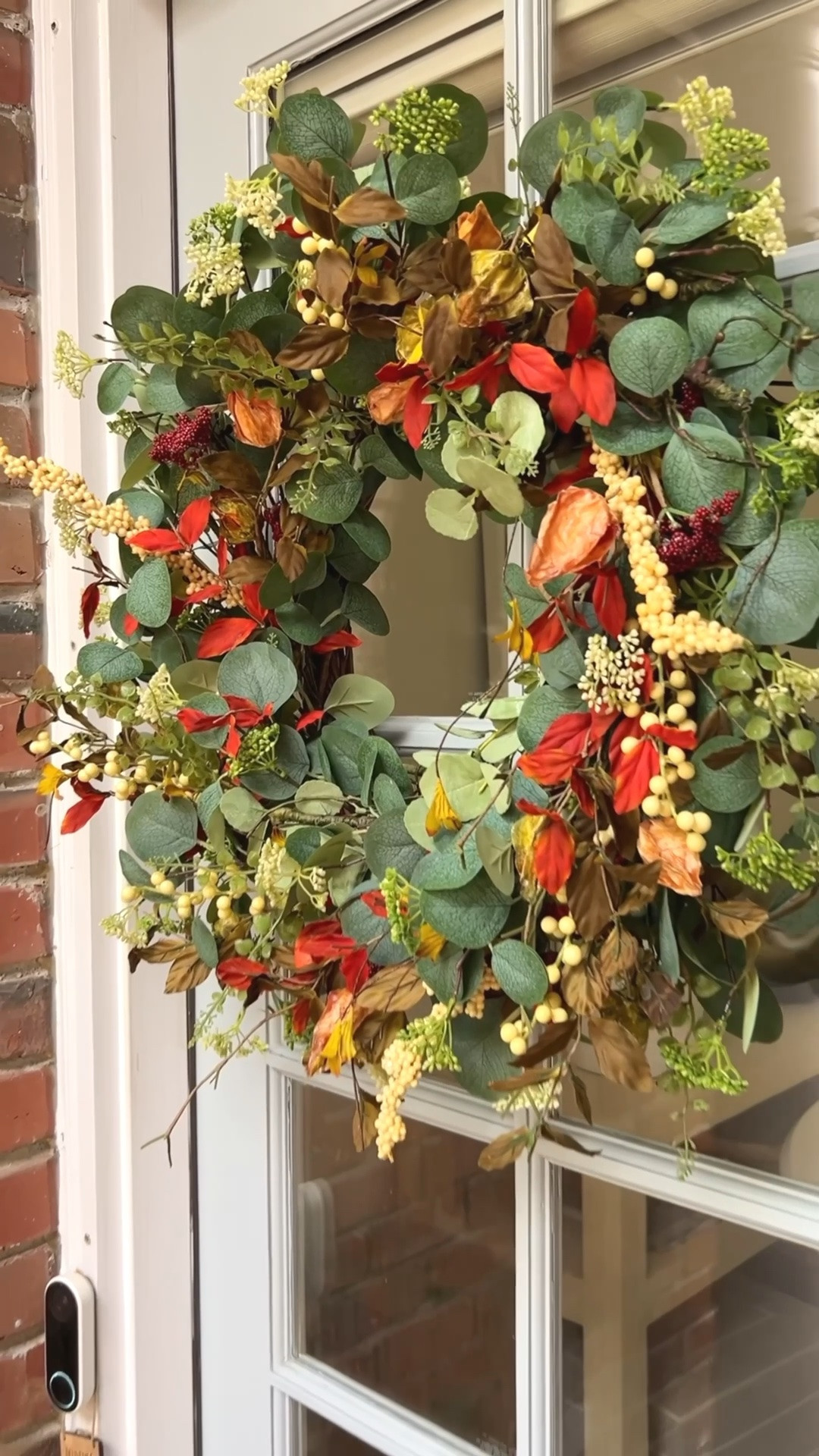 (#ad) Swapping out my spring wreath for fall 🍂 This pretty @Wayfair  wreath was the perfect way to kick off the season! I’m linking it along with more of my favorite Wayfair fall finds for a cozy seasonal refresh. 🤎 #WayfairPartner #Wayfair

#LTKHome #LTKSeasonal