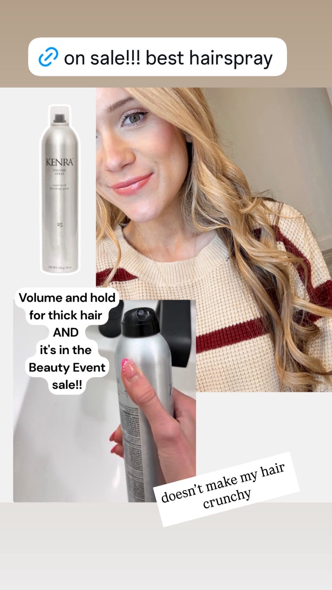 Best hairspray on sale! 

#LTKootd #LTKBeauty #LTKSeasonal