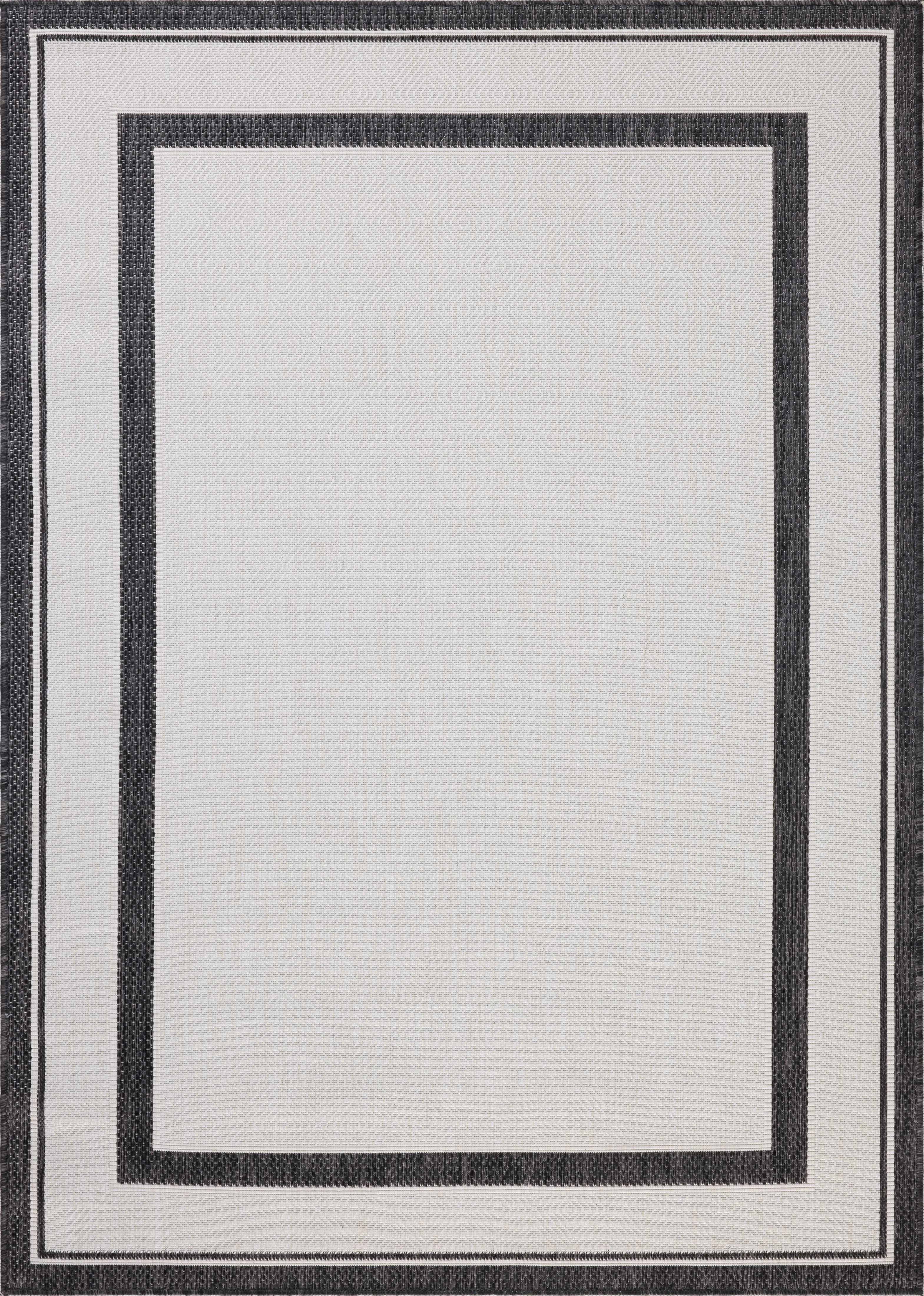 Loloi Rugs Loloi Easton Onyx / Ivory Indoor / Outdoor Area Rug | Wayfair | Wayfair North America
