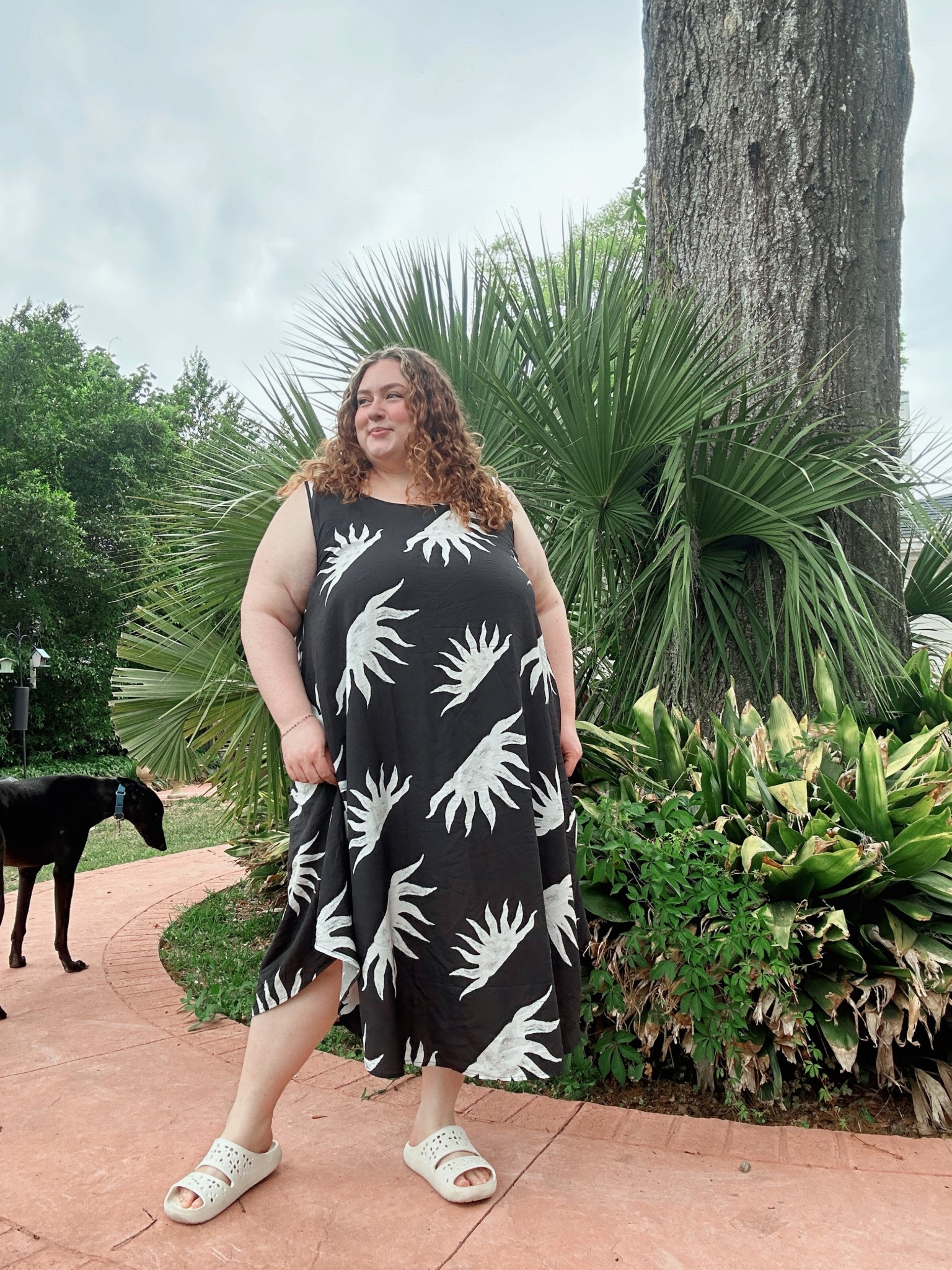 Another one I’m wearing in Savannah a super light and breezy dress that I love so much ￼

#LTKMidsize #LTKPlusSize