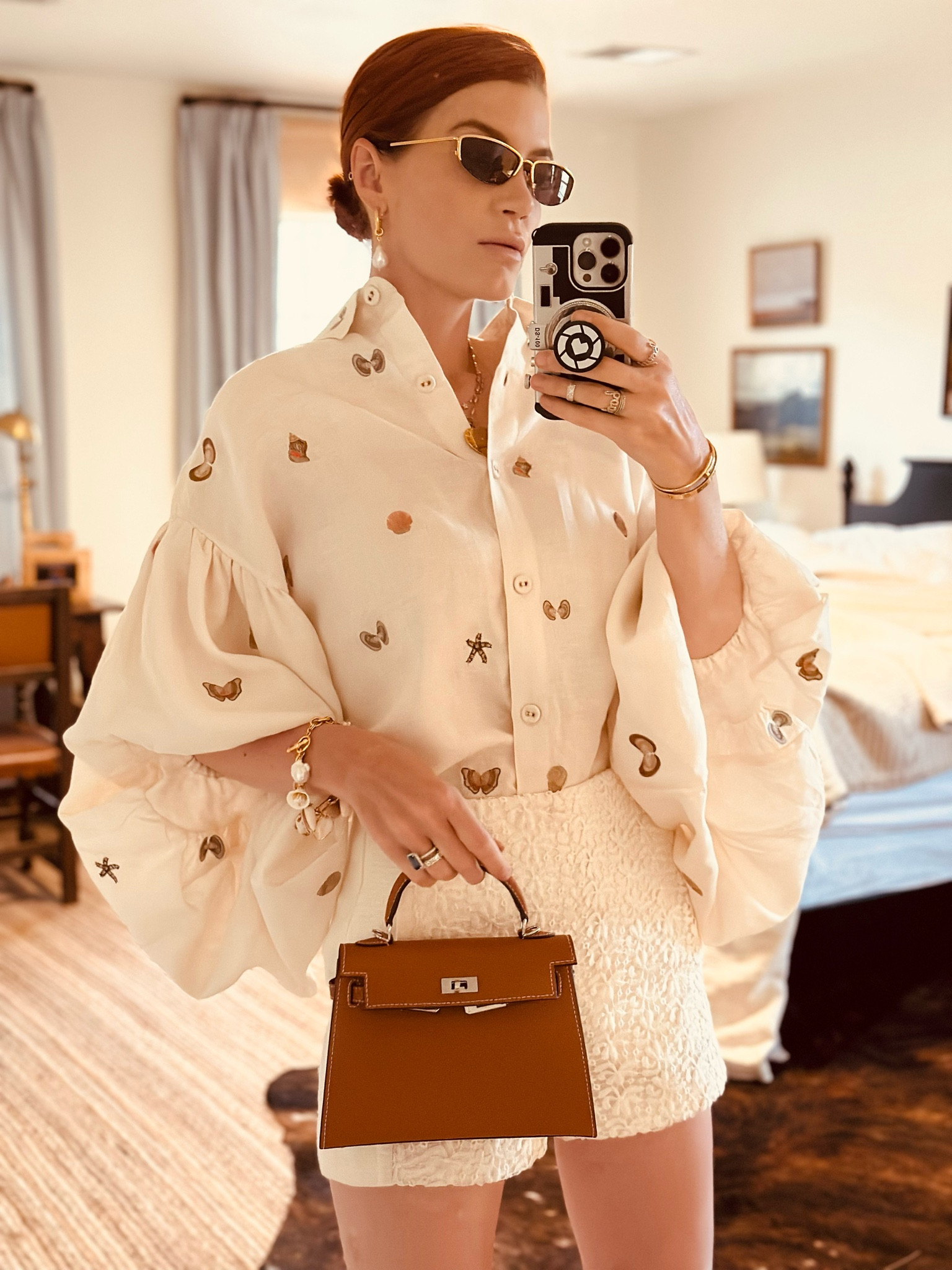 The real stars of the show are my new pieces from mother/daughter duo Brinker and Eliza.
My new earrings have an ‘A’ initial on one and a pearl on the other. My charm bracelet is made of natural shells and is stunning🐚
I paired with my anniversary necklace with our wedding date on it that you’ve seen me wear before. 
I’ve collected their pieces over the years and they are so well made. I get so many compliments with each wear.

#LTKGiftGuide #LTKtravel #LTKwedding