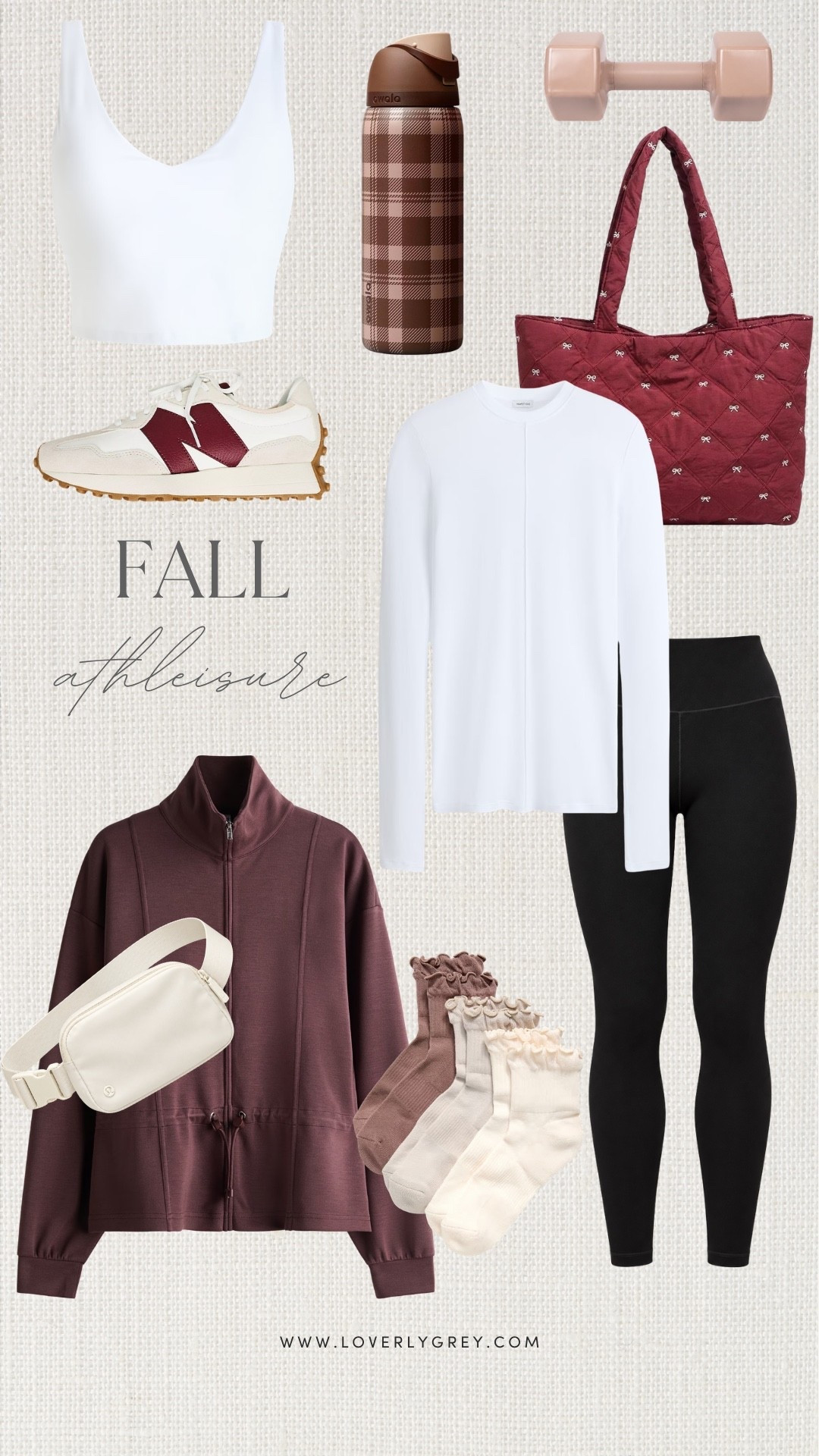 These are exactly the kinds of fall athleisure outfits I reach for when I want to be comfortable but still look put together. Leggings, sneakers, a lightweight jacket, long-sleeve basics, cute socks and a roomy tote make the perfect casual fall mom outfit or everyday running-errands look.

#LTKActive #LTKfitnessgoals
