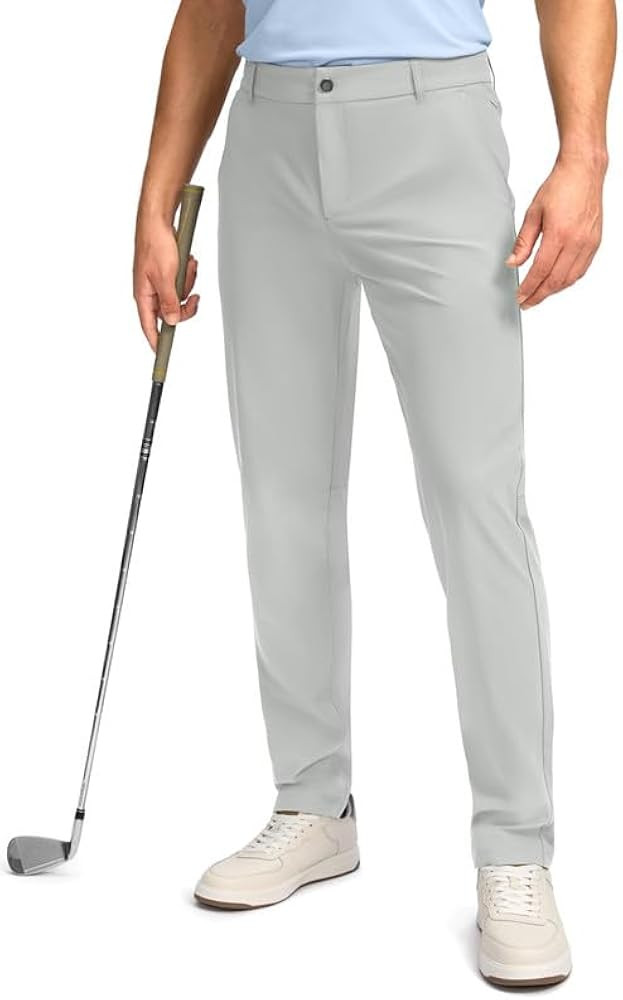 Obla Men's Golf Pants - 30"/32"/34" Slim Fit Stretch Lightweight with 5 Pockets Casual Travel Dre... | Amazon (US)