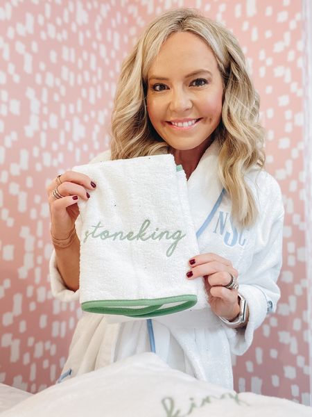 all things custom and personalized are on the blog for my latest gift guide!! @weezietowels are absolutely the best - score them now with 10% off using hatasha10 | 

#LTKhome #LTKSeasonal #LTKHoliday