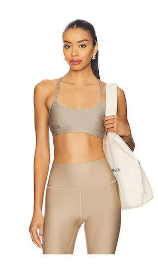 Airlift Intrigue Sports Bra in Gravel | Revolve Clothing (Global)