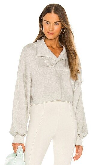 Collared Pullover in Heather Grey | Revolve Clothing (Global)