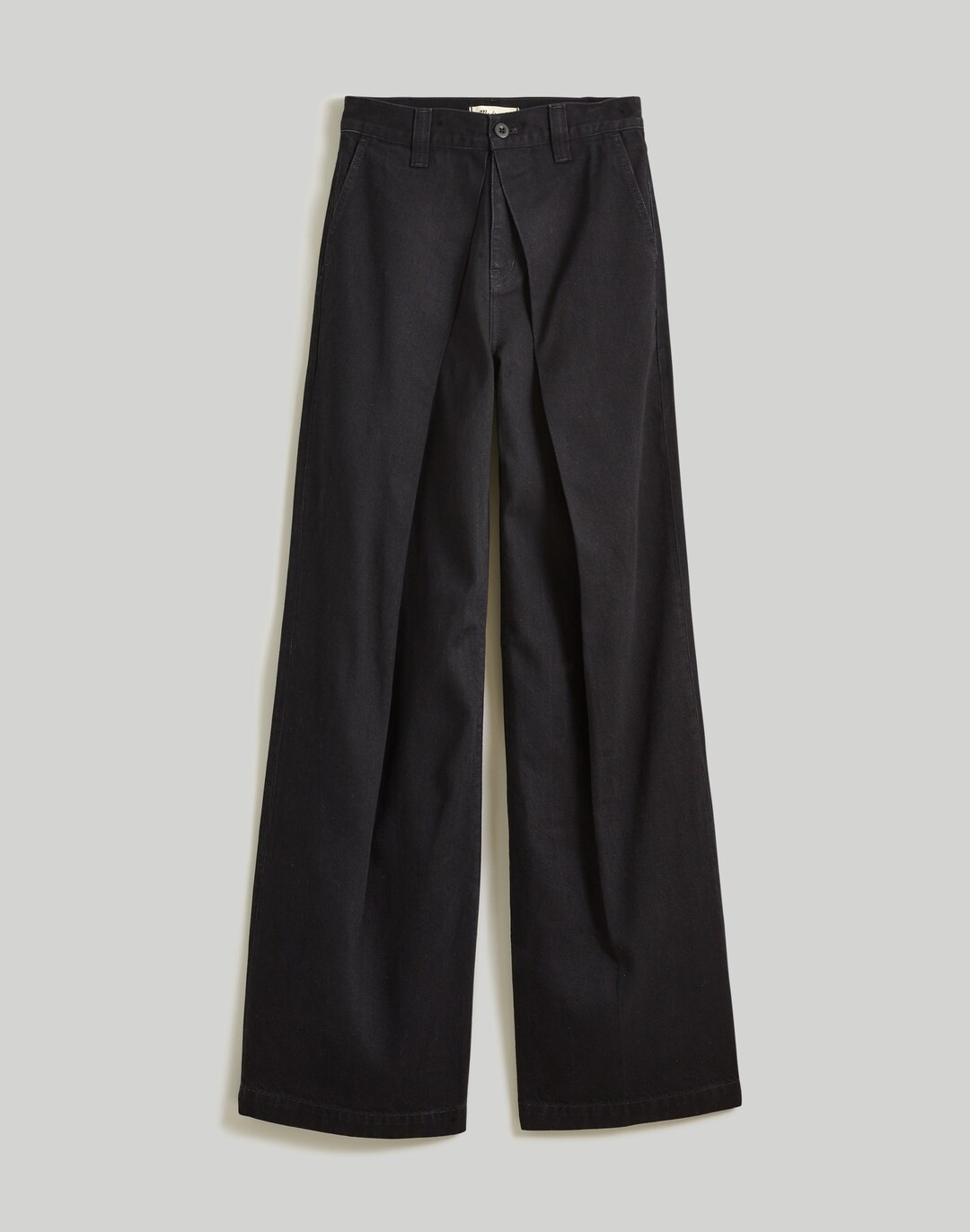 Extrawide-Leg Trouser Jeans in Wilkes Wash: Pleat Edition | Madewell