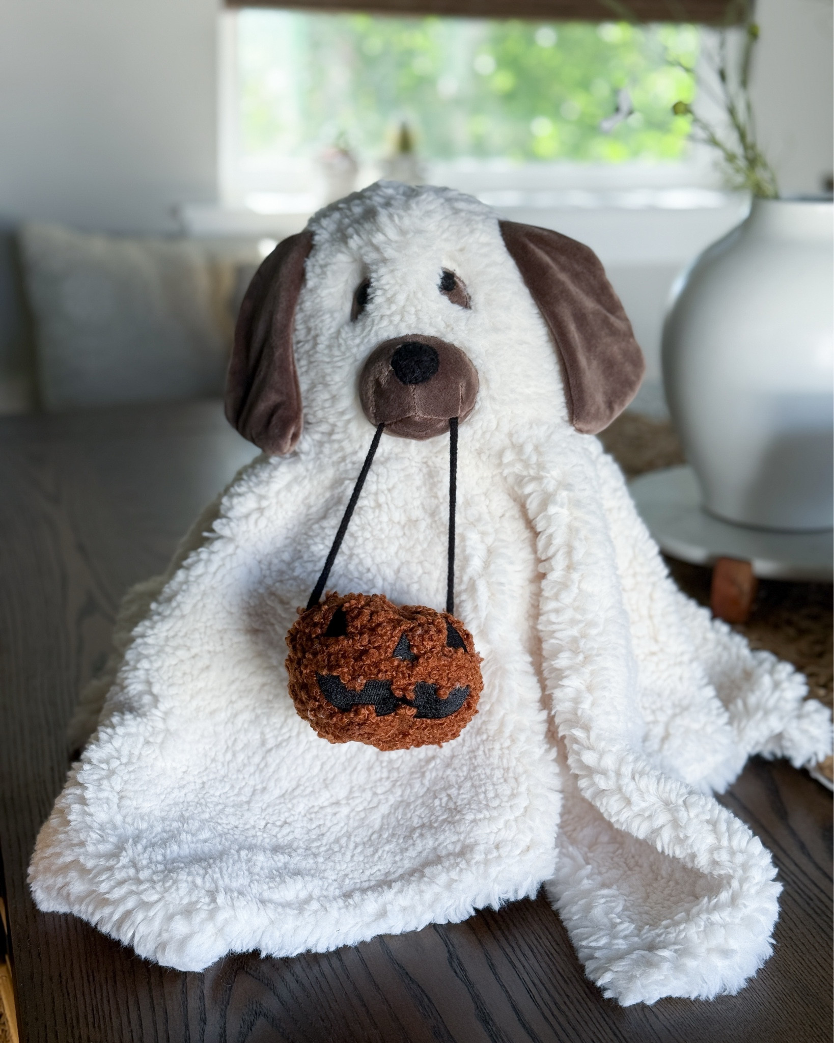 We got a puppy & obviously our Halloween decor needed one too. These ghost dogs from Pottery Barn are the perfect little seasonal add—festive, without being over the top.


pottery barn halloween decor - halloween dog decor - ghost dog plush - pumpkin dog plush - pottery barn halloween finds - neutral halloween accents - cozy fall home decor - subtle halloween decor - fall shelf styling - halloween home finds

#LTKSeasonal #LTKFamily #LTKHome